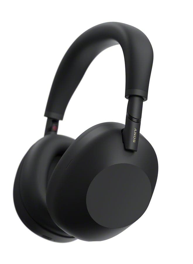 WH-1000XM6 Wireless Over-Ear Noise Cancelling Headphones – Hi-Res Audio, Foldable Design, 30-Hour Battery, Bluetooth Multipoint - Black