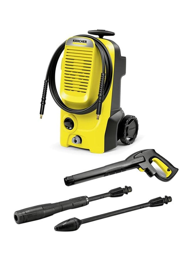 K 5 Classic Pressure Washer, Pressure: max. 145 bar, Flow Rate: 500 l/h, Area Coverage: 40 m²/h, Water Filter, Weight: 5.6 kg, high-Pressure Hose and Gun, Dirt Blaster, Spray Lance