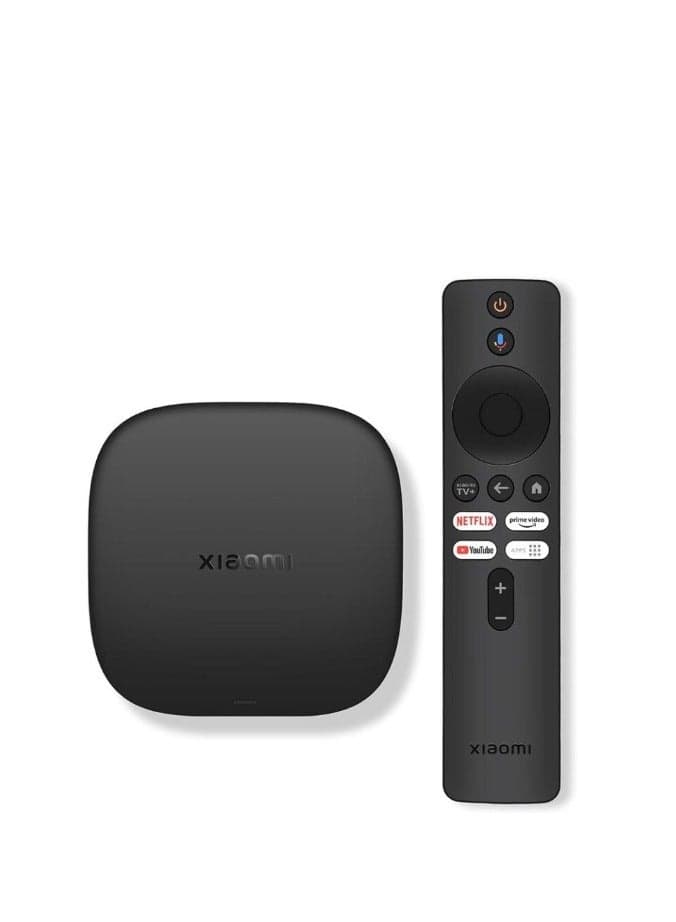 Xiaomi TV Box S 3rd Gen - 4K UHD, Google TV, 32GB Memory, Dolby Vision & Atmos, WiFi 6, HDMI 2.1, Fast Streaming, Compact and Powerful black