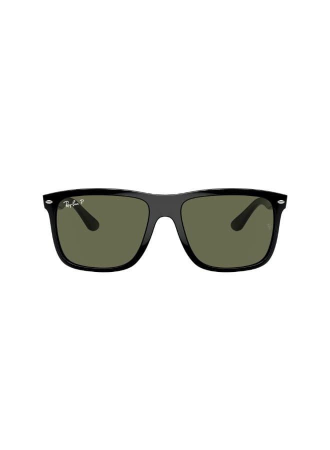 RB4547 601/58 Unisex Full Rim Polarized Square Sunglasses - Lens Size: 60 mm