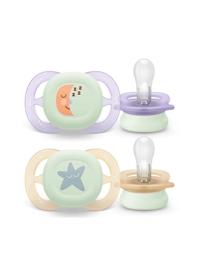 Philips Avent Ultra Start Nighttime Sthr 0-2M Girl X2