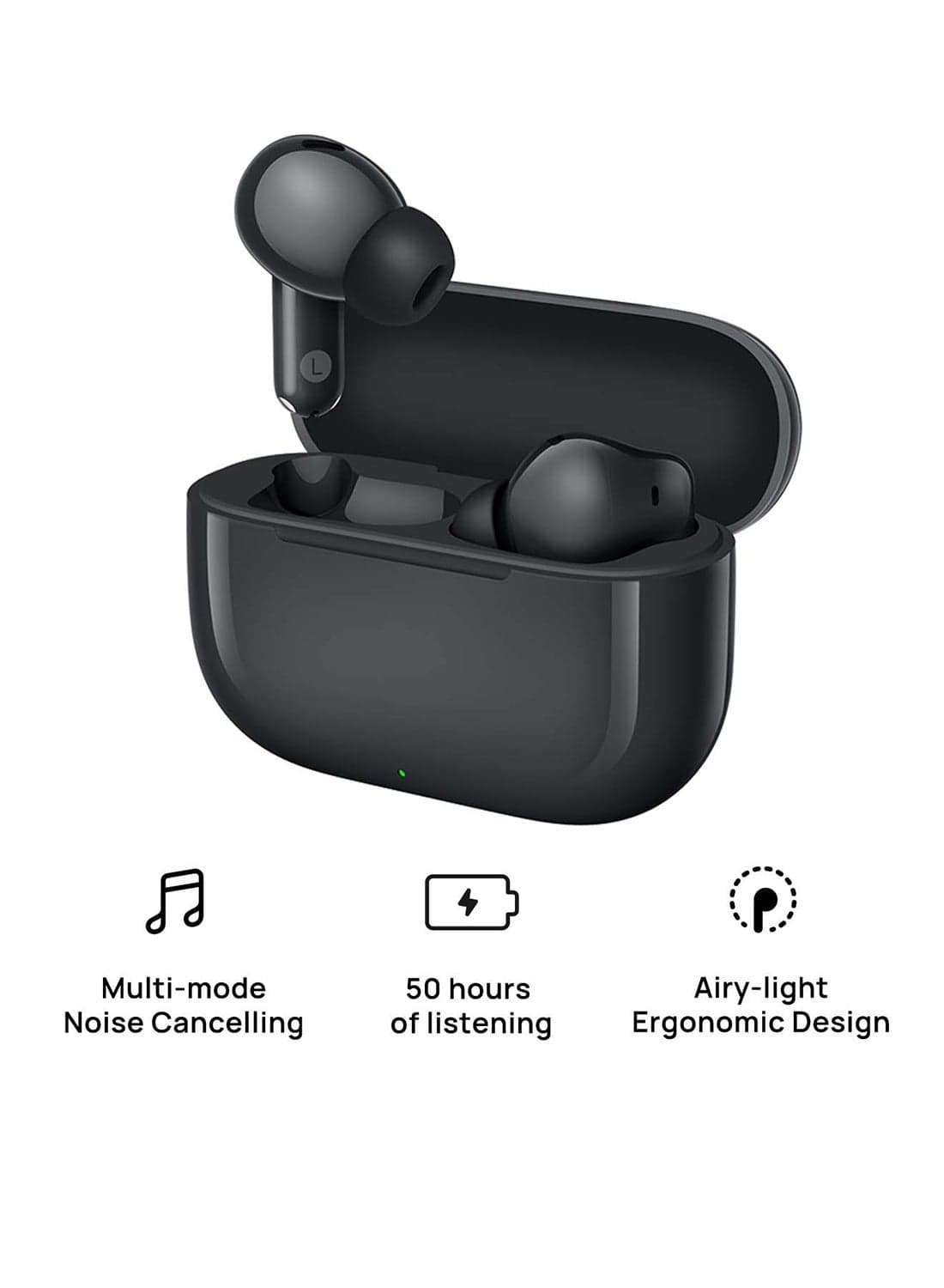 FreeBuds SE 4 ANC, True Wireless Earbuds, Multi-mode Noise Cancelling Earphones, 50 Hours Long Battery Life, In-Ear Headphones Bluetooth 5.4, Compatible with iOS and Android, IP54 Black