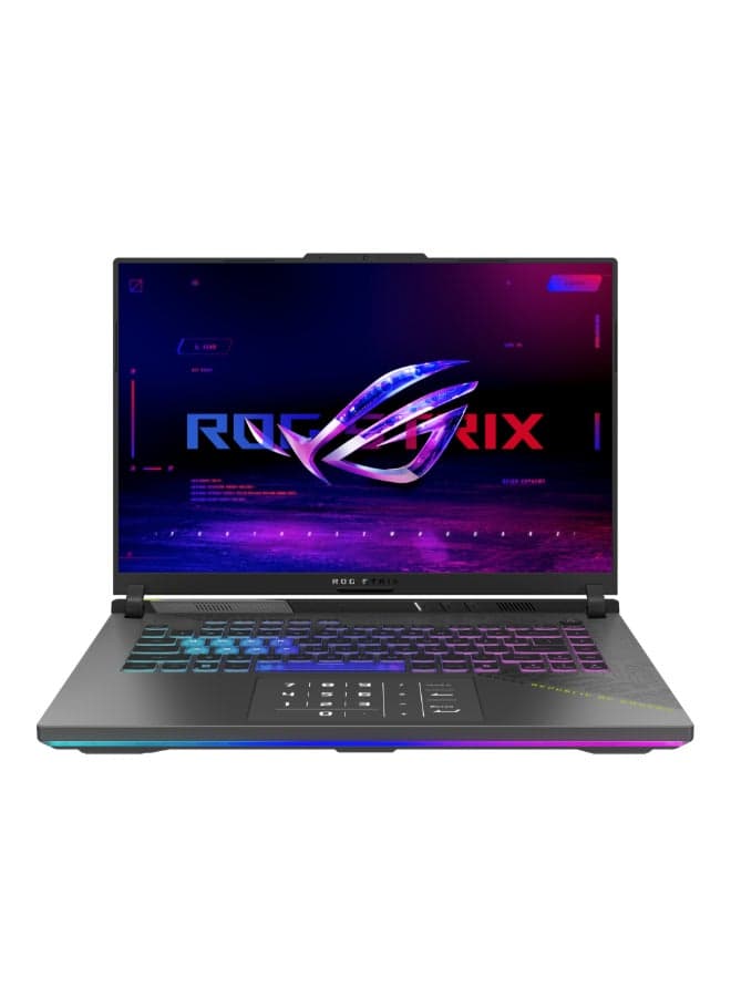 ROG Strix G16 Gaming Laptop With 16 Inch WUXGA (1920x1200) Display 165Hz,AMD Ryzen 9 8940HX Processor/32GB RAM DDR5/1TB SSD/12GB Nvidia GeForce RTX 5070 Ti Graphics/Windows 11 Home/ English/Arabic Eclipse Gray