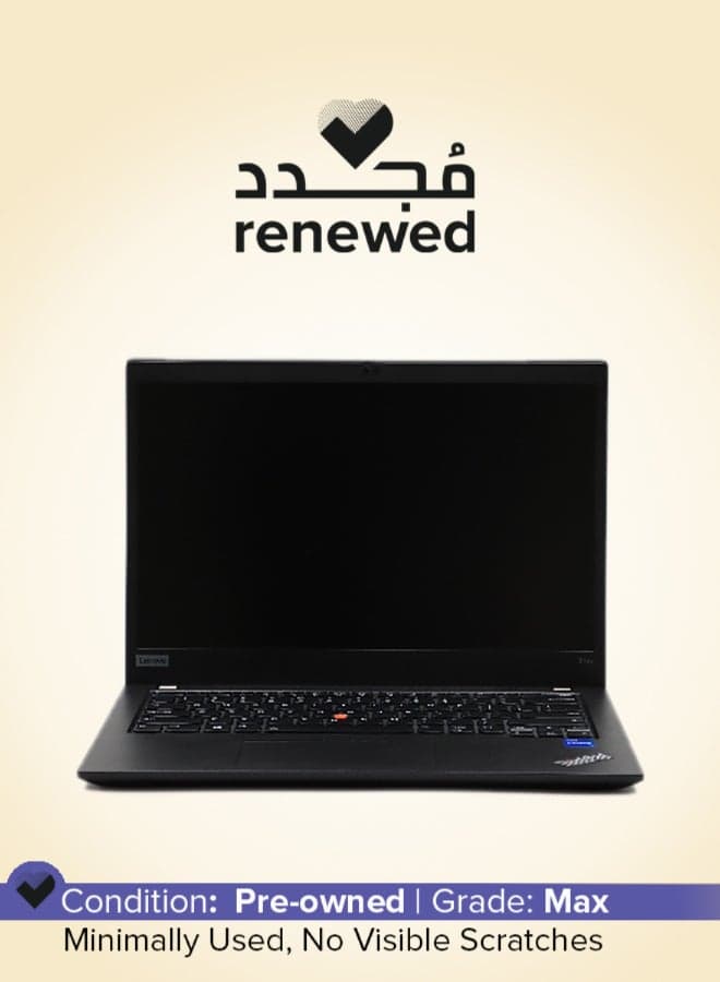 Renewed - Thinkpad T14s Gen 2 Laptop With 14-Inch Full HD Display,Intel Core i5-1135G7 Processor/Quad Core/11th Gen/16GB RAM/256GB SSD/Intel Iris XE Graphics/Windows 10 Pro English Black