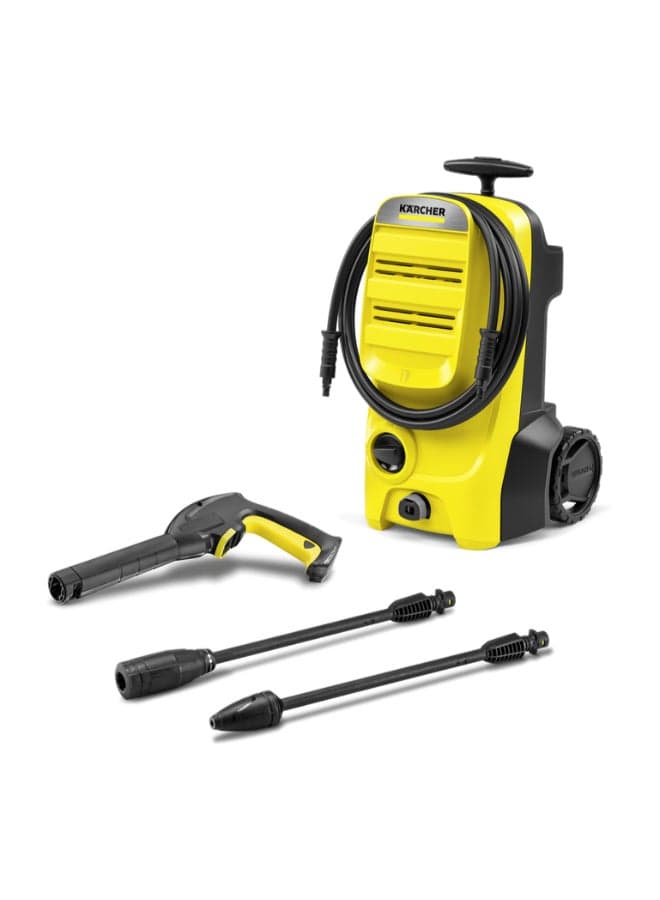 K 4 Classic Compact Pressure Washer, 130 Bar, 420 L/h, 1.8kW, Vario Power & Dirt Blaster, Detergent Suction