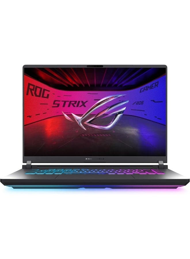 (Upgraded Version) ROG Strix G16 Gaming Laptop With 16-Inch Full HD Display,Core i7-14650HX Processor/16GB RAM/1TB SSD/8GB NVIDIA RTX 5060 Graphics/Windows 11 Home /  / English/Arabic Eclipse Gray