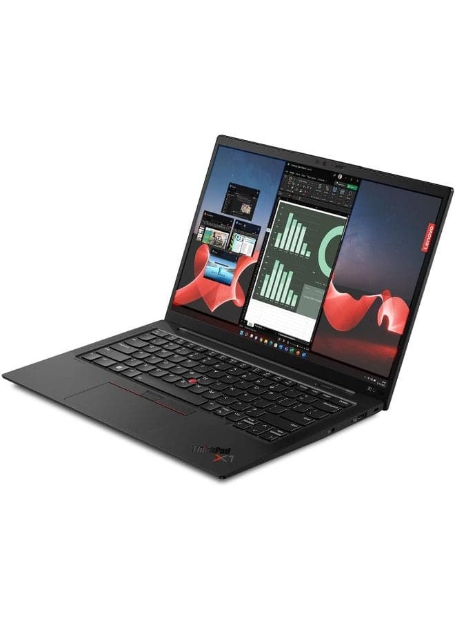 ThinkPad X1 Carbon Gen 13 Aura Edition Business Laptop, Intel Core Ultra 7 258V, 14 Inch 2.8K OLED, 32GB RAM, 512GB SSD, Intel Arc, Windows 11 Pro English/Arabic Black