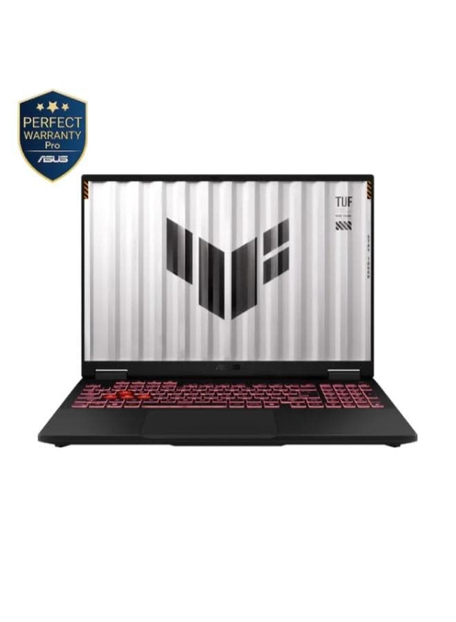 FA608UH-RV007W ASUS TUF Gaming A16 Laptop with 16 inch FHD / AMD Ryzen™ 7 260 / 16 GB RAM / 512 GB SSD / NVIDIA® GeForce RTX™ 5050 Laptop GPU / English/ Win11/Jaeger Gray with TUF backpack English Jaeger Gray