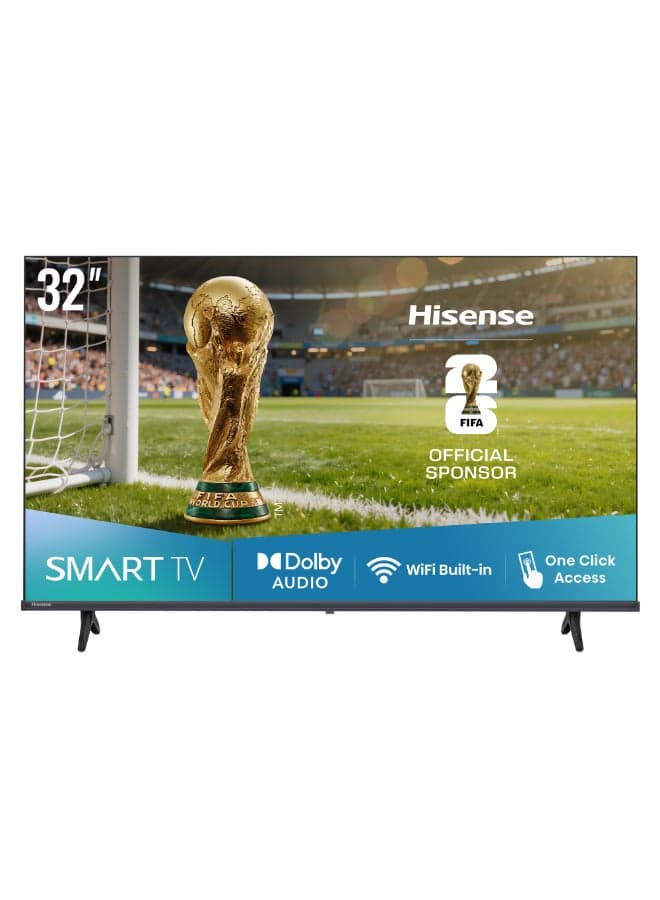 32-inch Smart TV FHD E4Q-Natural Colour Enhancer,High Contrast,Share to TV,Dual Band Wi-Fi, Game Mode, Eye Care Mode,Youtube, Netflix, Shahid 32E4Q (2025 UAE Version) 32E4Q Black