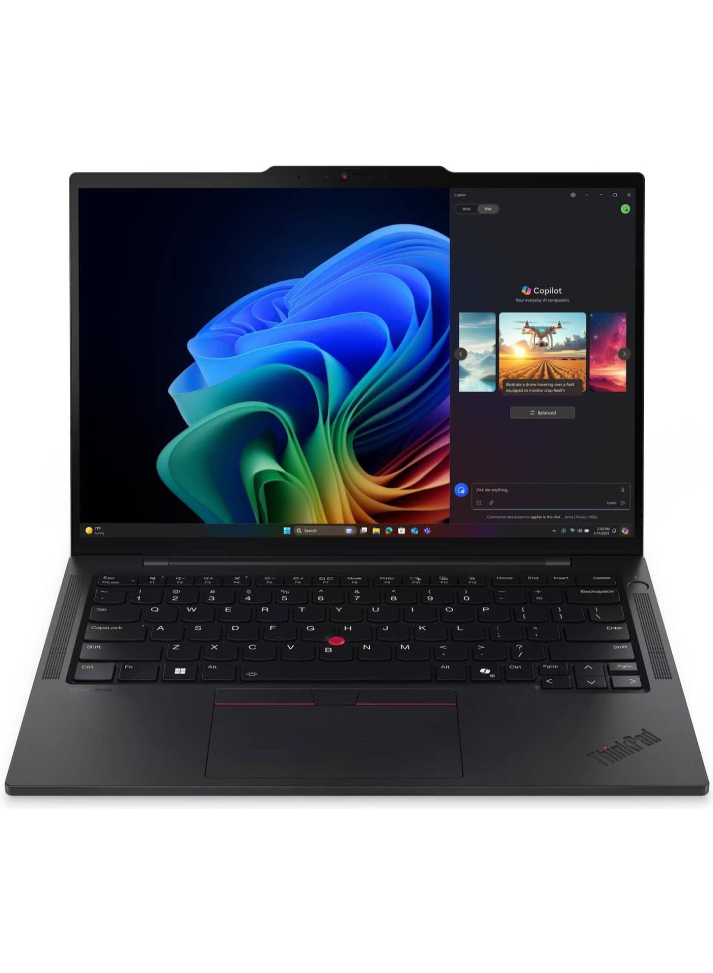 ThinkPad T14s Gen 6 Laptop, 14" WUXGA IPS Touch Display, Intel Core Ultra 7 268V Processor/32GB RAM/1TB SSD/Intel Arc Graphics 140V/Windows 11 Pro English/Arabic BLACK