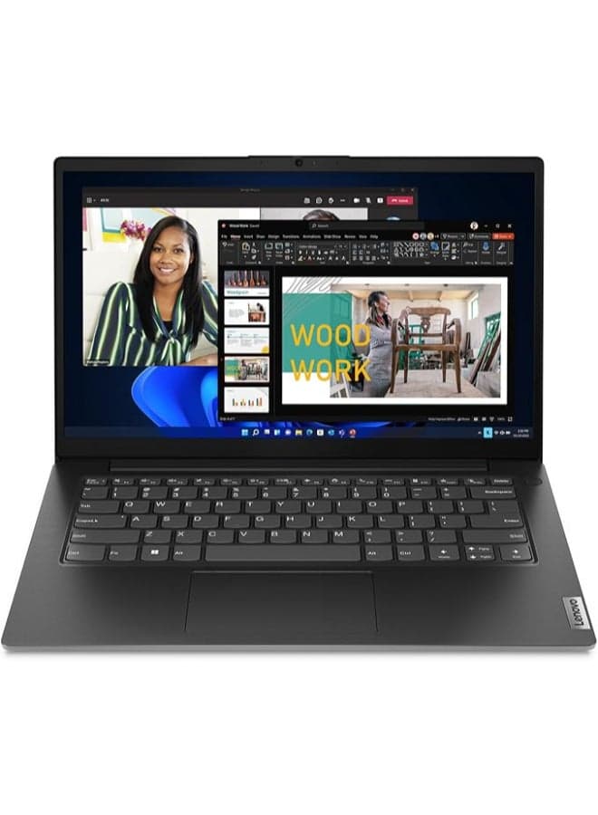 V14 G4  Laptop, 14 Inch FHD Display, Intel Core i7-13620H, 8GB RAM, 256GB SSD, Integrated Graphics, Window 11 Home English Business Black