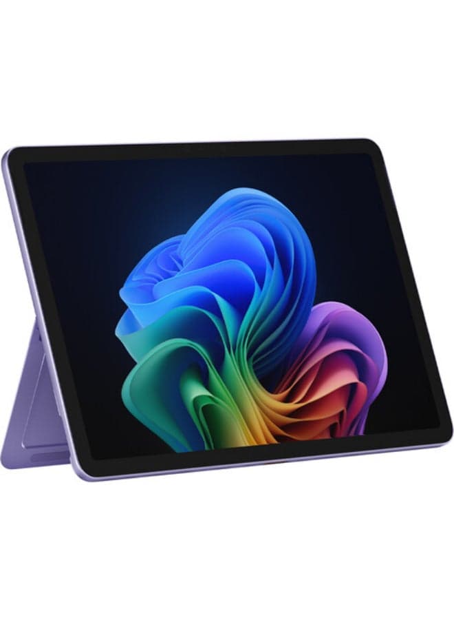 Surface Pro 12 Copilot+ PC With 12 Inch (2196 x1464) Touchscreen Display, Snapdragon X Plus Processor/16GB RAM DDR5/512GB SSD/Windows 11/Device Only English/Arabic Violet