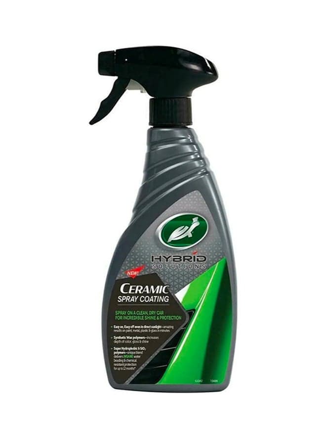 Ceramic Wax Spray Coating – Hydrophobic Formula, High Gloss Shine, Long-Lasting Protection, Easy Spray & Wipe Car Polish
