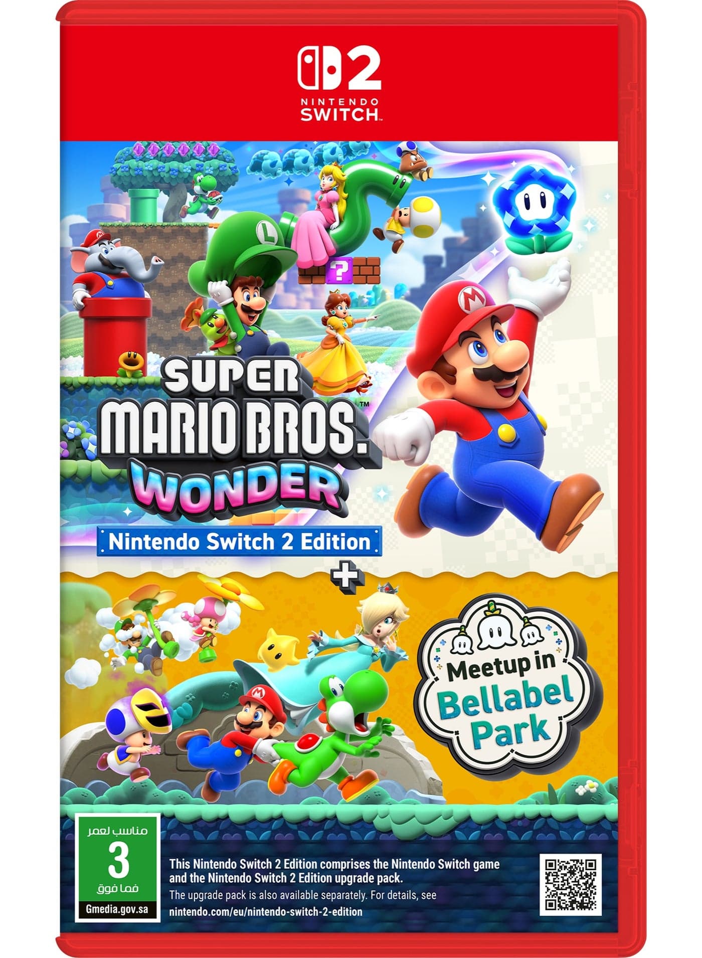 Super Mario Bros. Wonder + Meetup in Bellabel Park NS2 - Nintendo Switch
