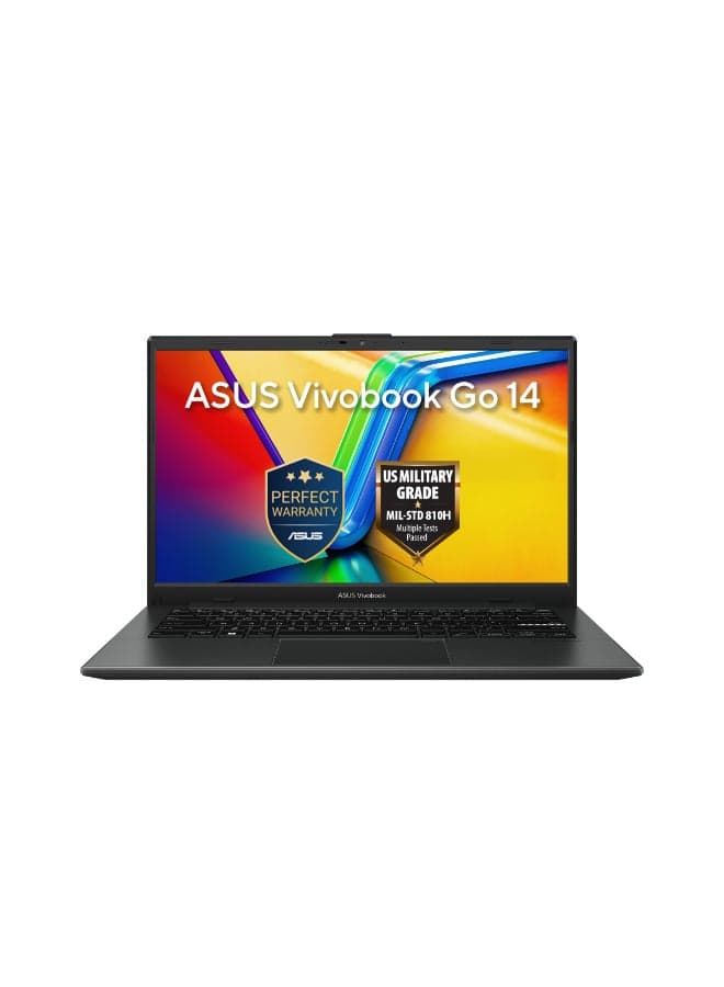 Vivobook Go 14 Laptop With 14-Inch Display,R5/8GB/512GB M.2 NVMe™ PCIe® 3.0 SSD/AMD Radeon™ Graphics/Windows 11 Home Mixed Black