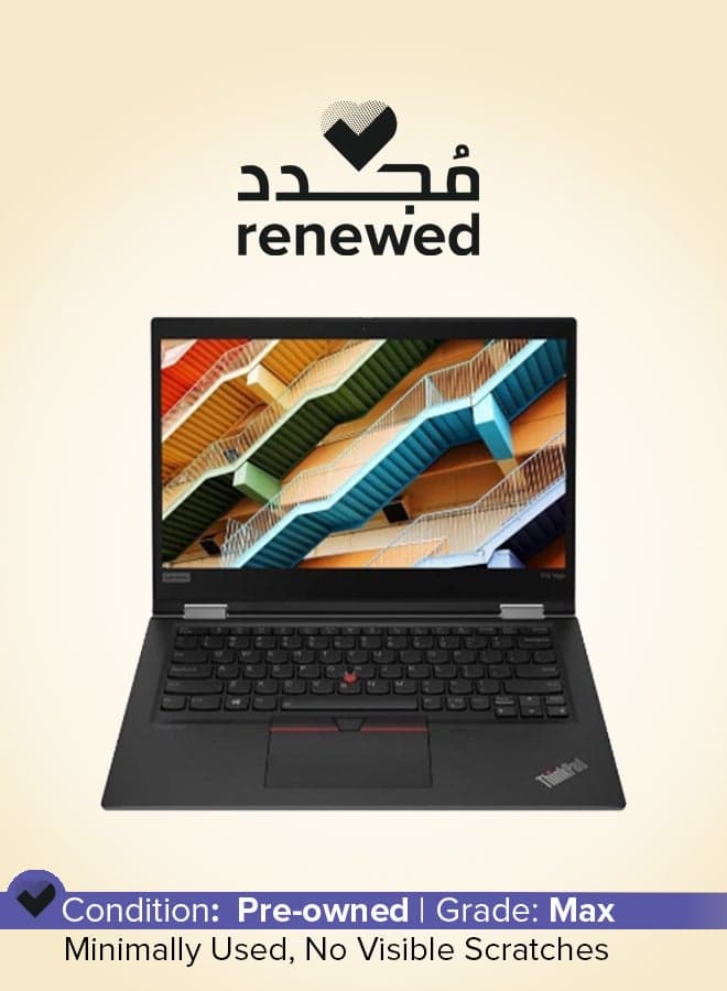Renewed - Thinkpad X13 Yoga Gen 1 X360 Laptop With 13-Inch Touch Full HD Display, Intel Core i7-10310U Processor/Quad Core/10th Gen/16GB RAM/512GB SSD/‎Intel HD 630 Graphics/Windows 10 Pro English Deep