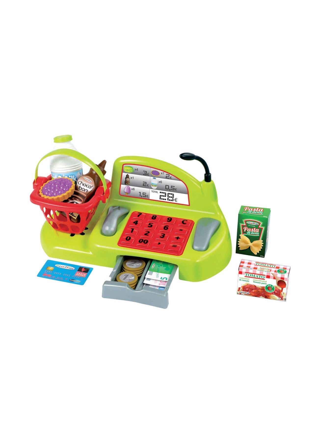 Bubble Cook Shopping Till Playset – Pretend Play Cash Register for Kids