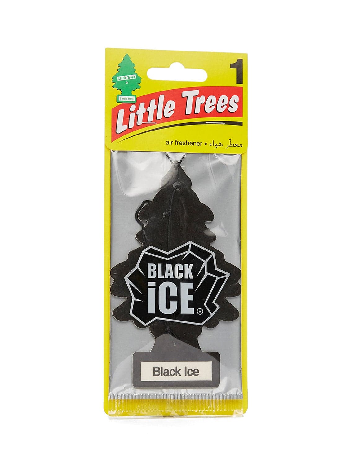 Black Ice Hanging Paper Car Air Freshener Cards