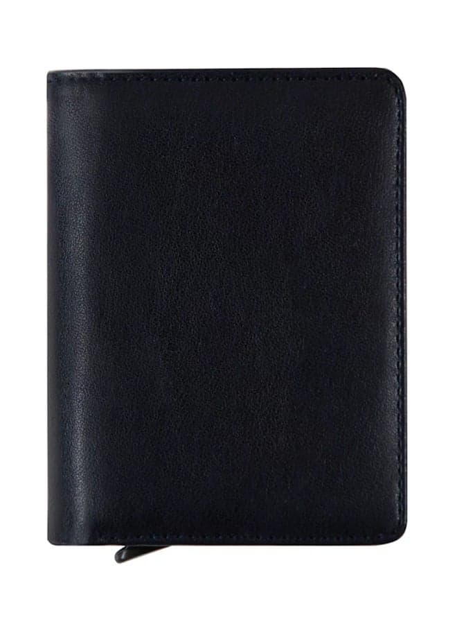 RFID/NFC Protection Cardholder And Wallet Black