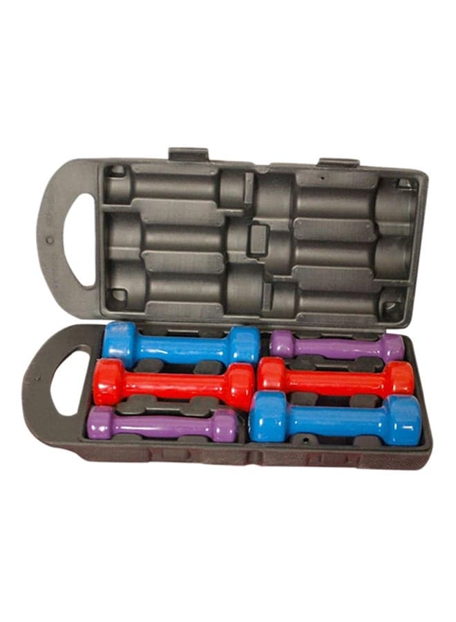 Dumbells Set With Box 6 x 1kg