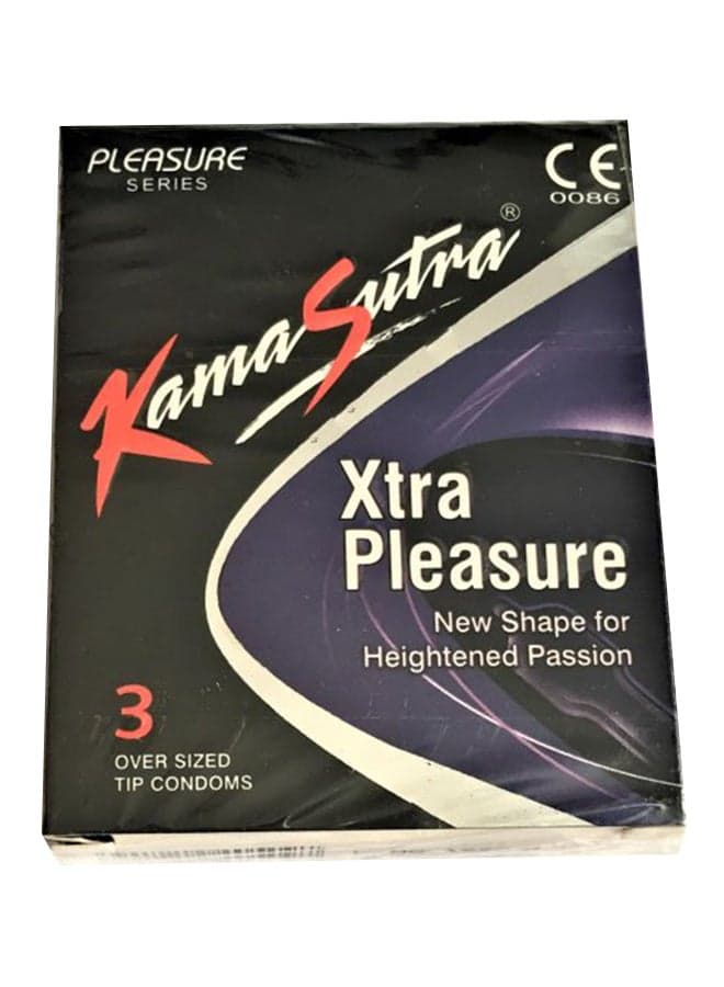 3-Piece Xtra Pleasure Condom Pack