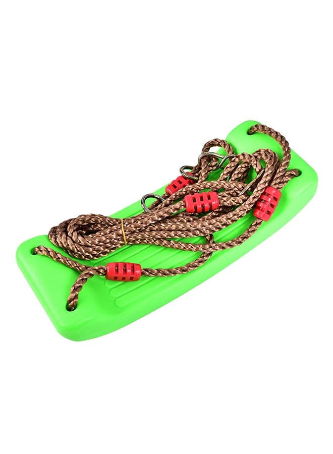 Non-Slip Sturdy Durable Easy Installation Swing Rope Seat Set Playground Equipment 42cm