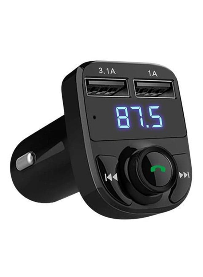 Bluetooth Hands-free Car FM Transmitter Player With USB Charger
