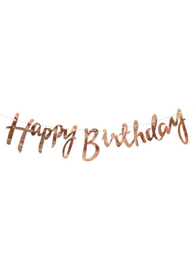 Happy Birthday Letter Garland 11.5inch