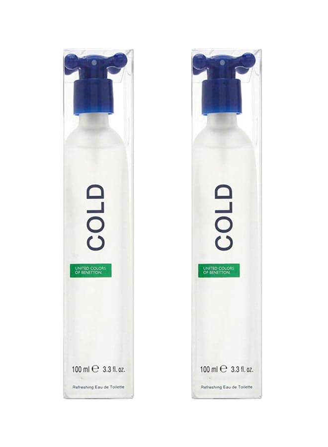 2-Piece Cold EDT Gift Set (2X100 ml)