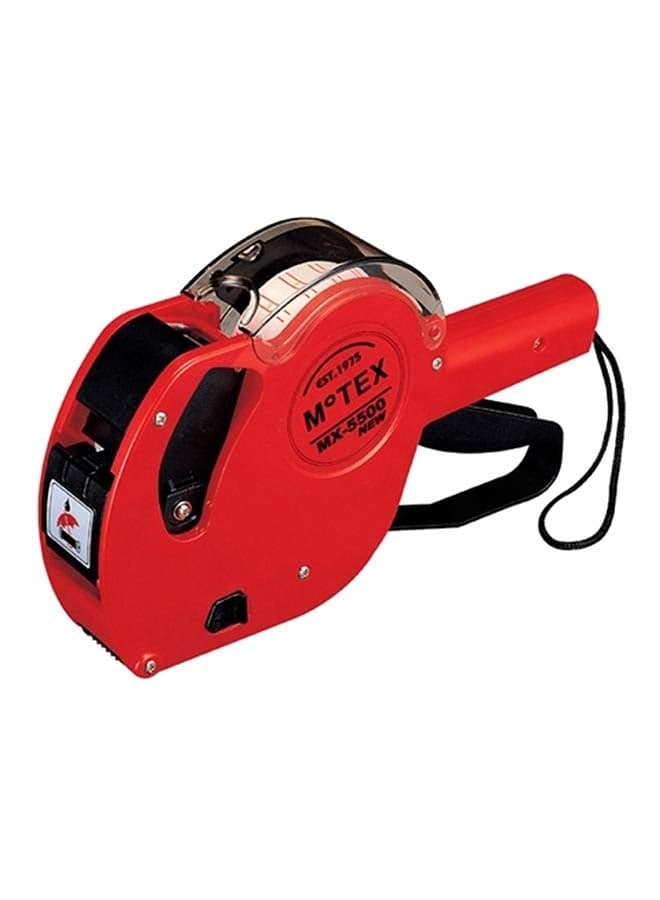 Price Label Gun Red