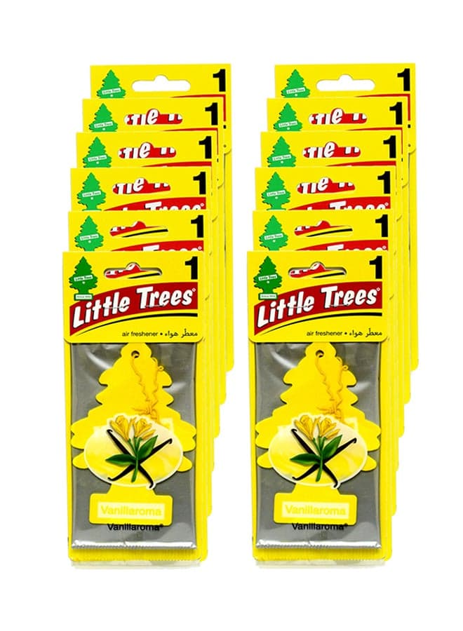 12-Piece Card Air Freshener - Vanillaroma