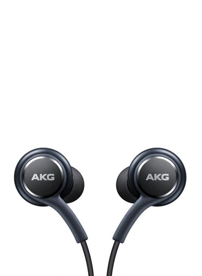Wired Earphone With Mic For Samsung Black