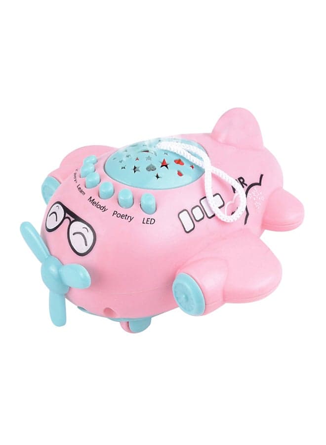 Baby Music Projector Sleeping Story Night Light Aircraft Learning Toy