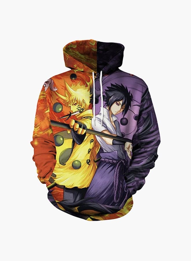 3D Printing Long Sleeve Hoodie Multicolour
