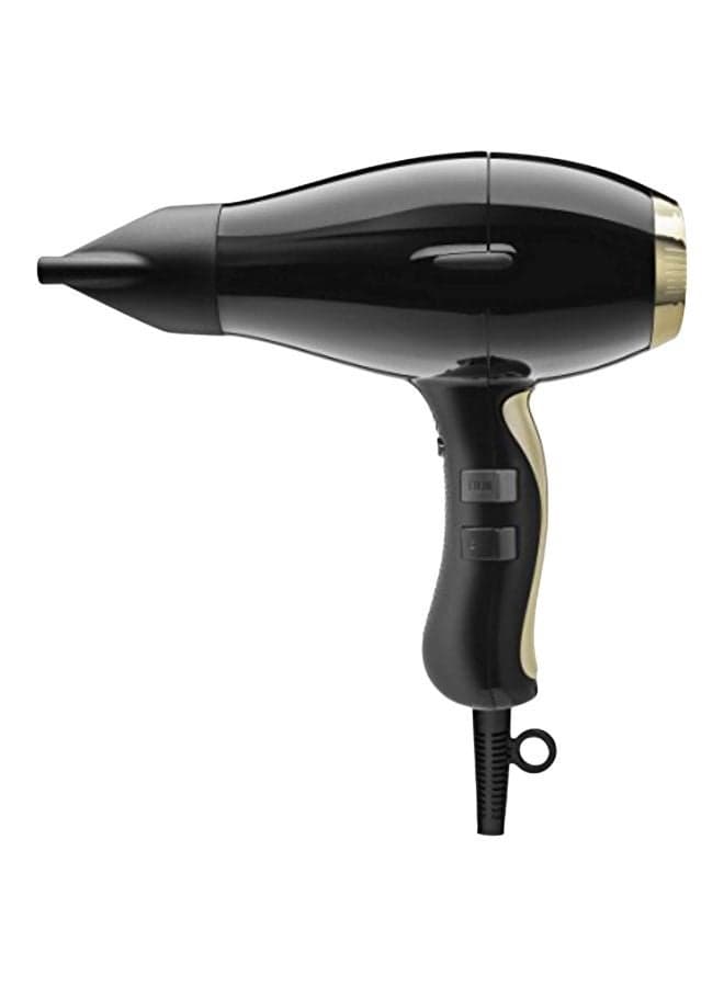 Healthy Ionic Hair Dryer Black/Gold
