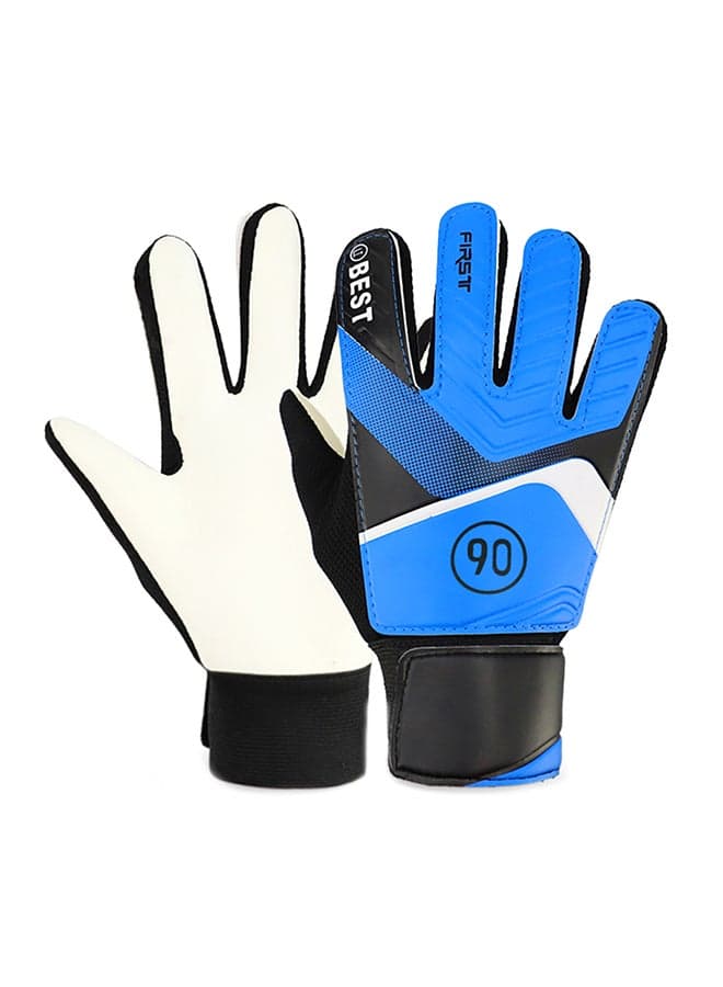 Kid's Goalkeeper Gloves Finger Protection Latex Soccer Goalie Gloves Teenagers Breathable Sports Gloves