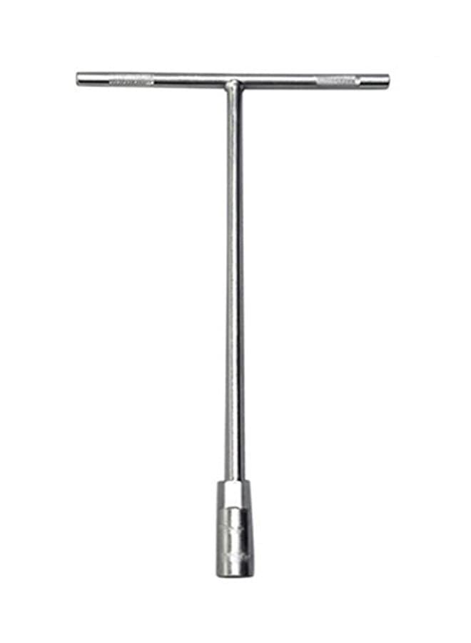 T Shaped Chrome Finish Wheel Spanner