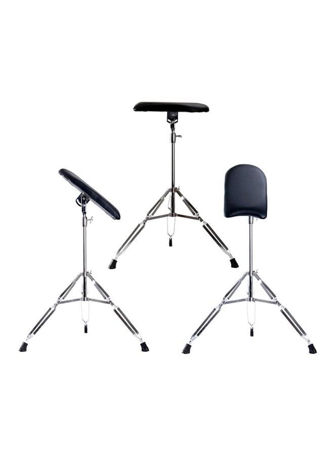 Tattoo Shelf Bracket Rest Stand Silver/Black