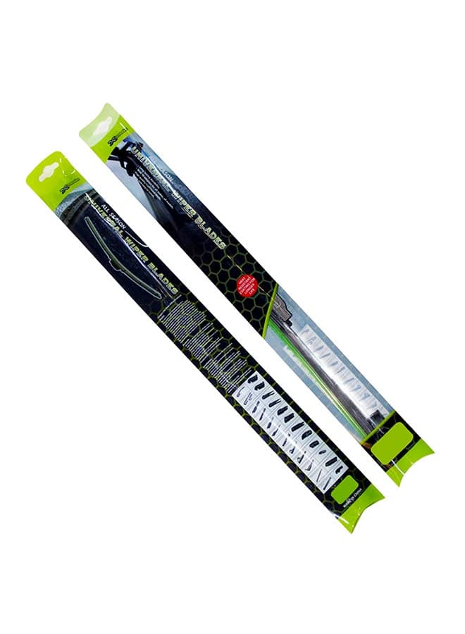 2-Piece Universal Wiper Blades For MERCEDES-BENZ C300 2012-09