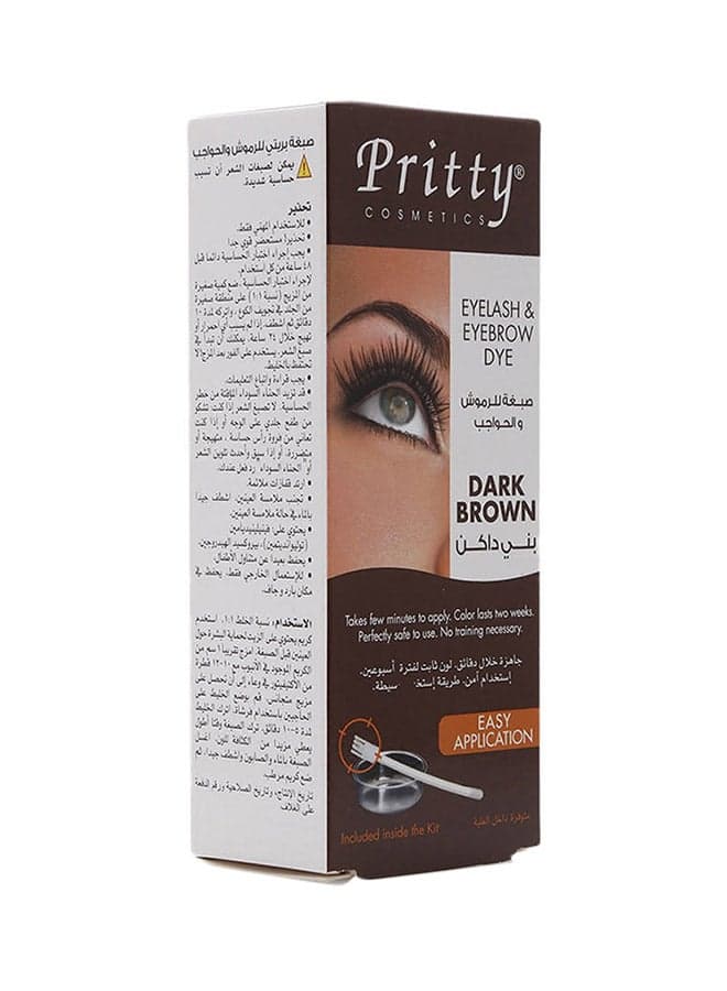 Eyelash & Eyebrow Dye Dark Brown