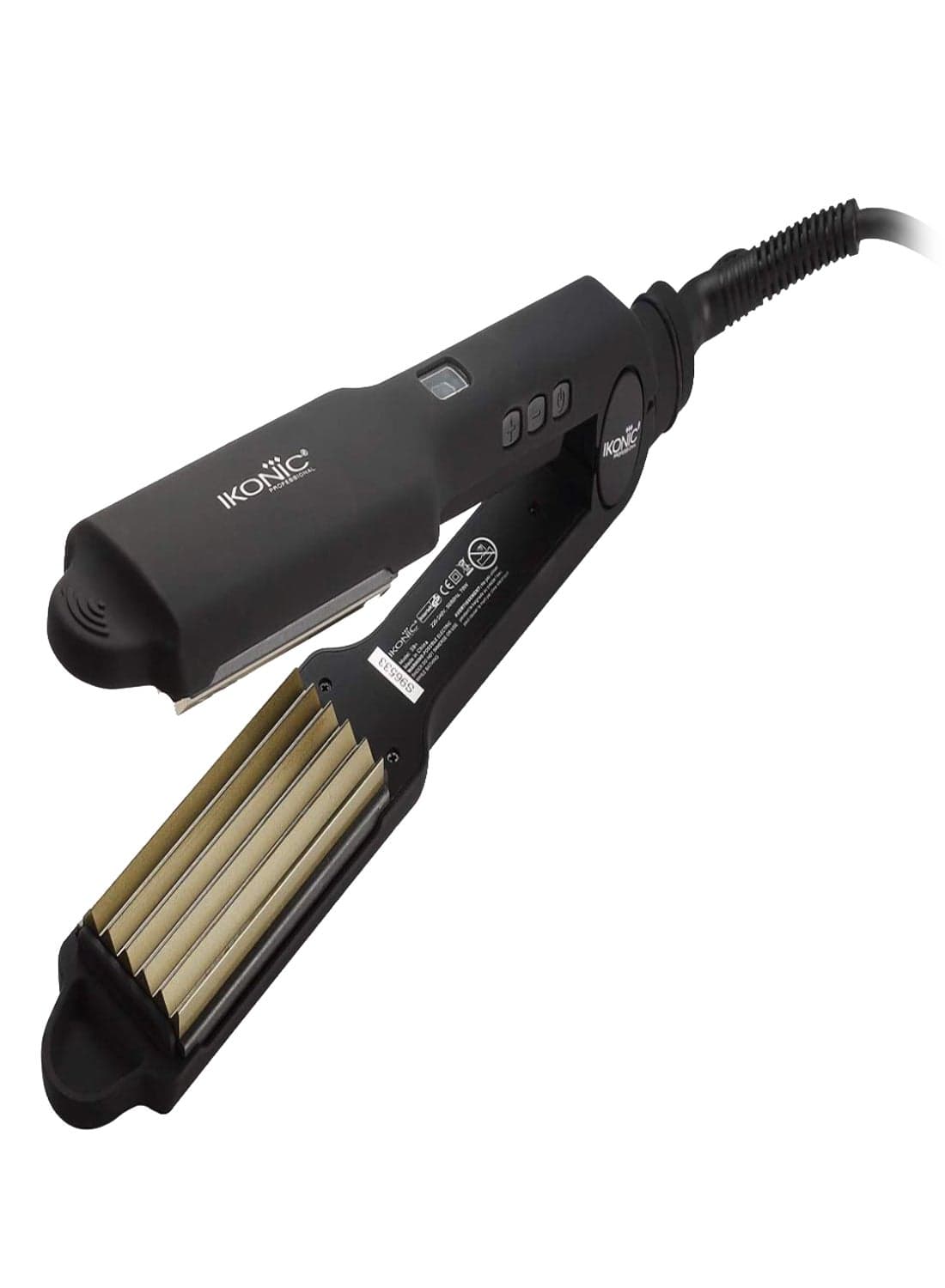 S9 Plus Crimper Styling Iron Black/Gold