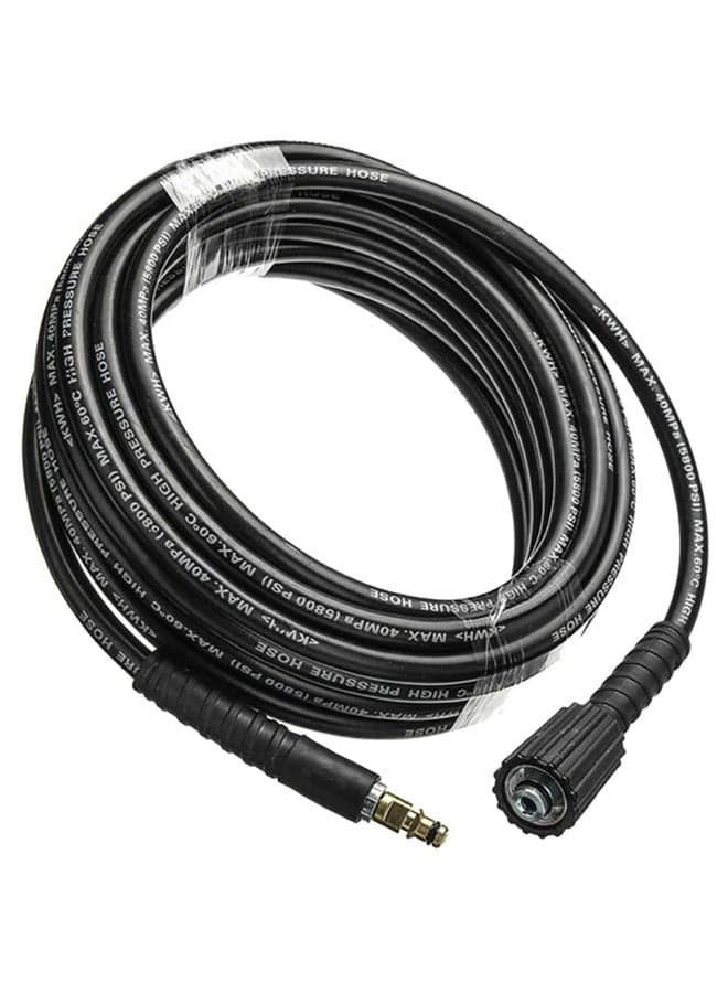 High Pressure Water Cleaning Hose Black 10meter