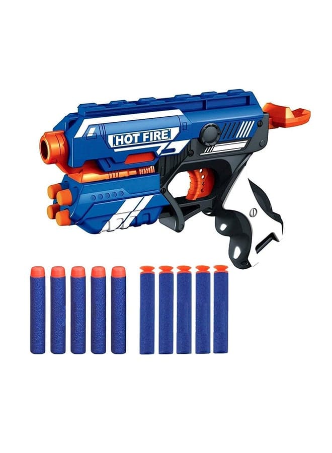 Foam Blaster Gun Toy With 10 Bullets 25x16x5cm