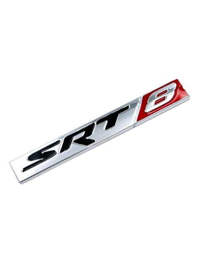 SRT8 Logo Emblem Badge Metal Sticker