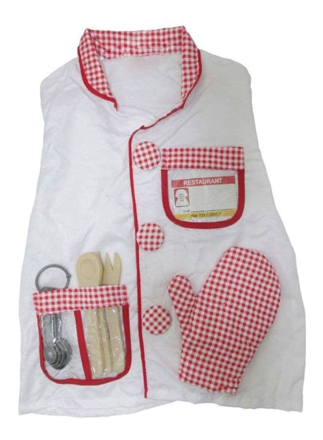 Chef Fancy Dress Costume 4 - 7 Years