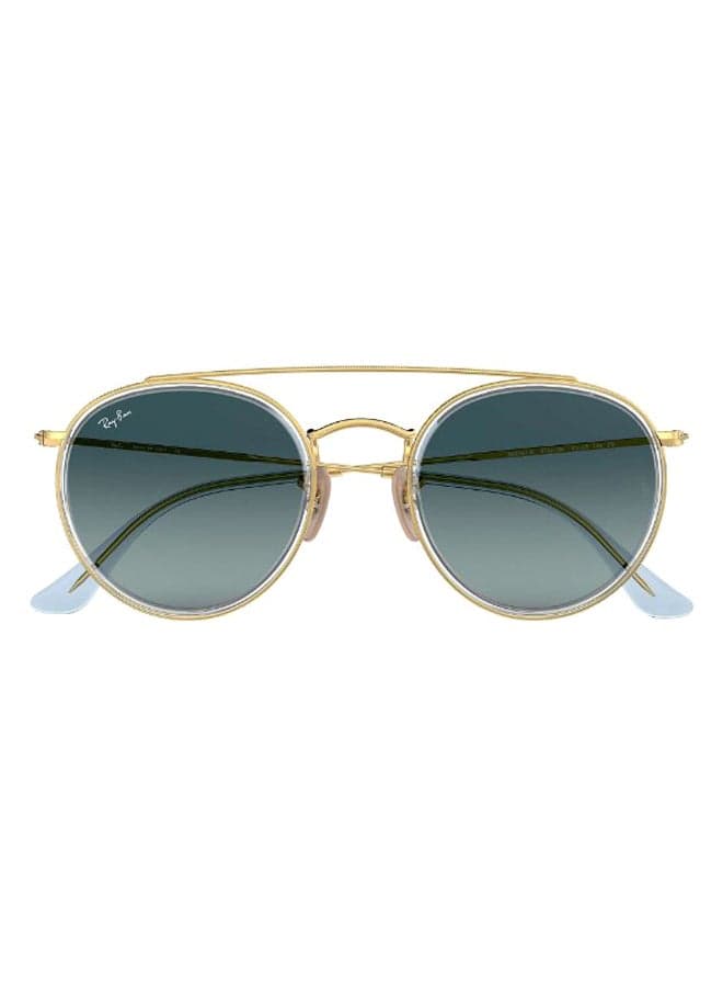 Classic Round Sunglasses - RB3647N 91233M - Lens Size: 51 mm - Gold