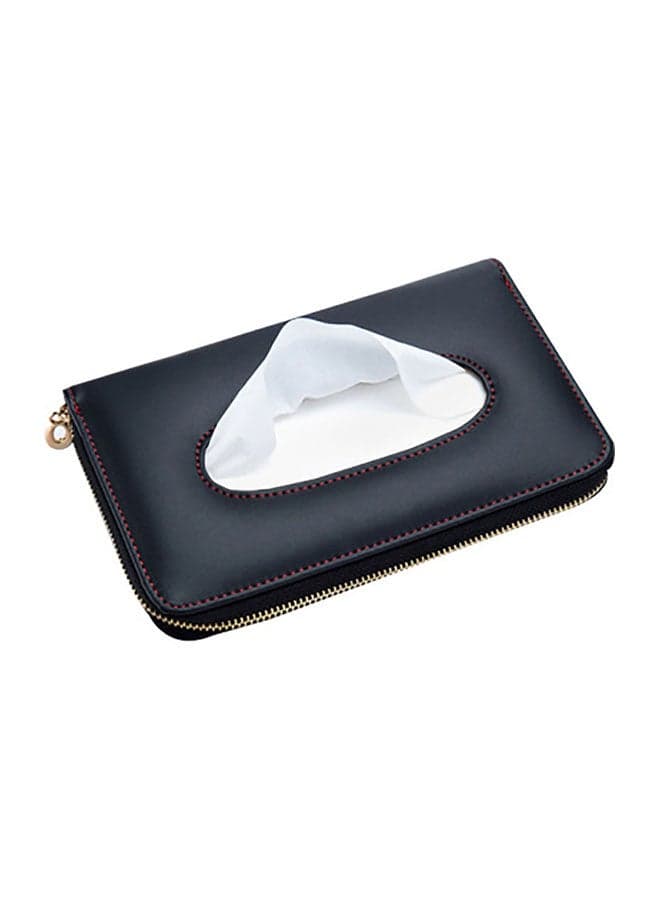 PU Leather Car Tissue Holder