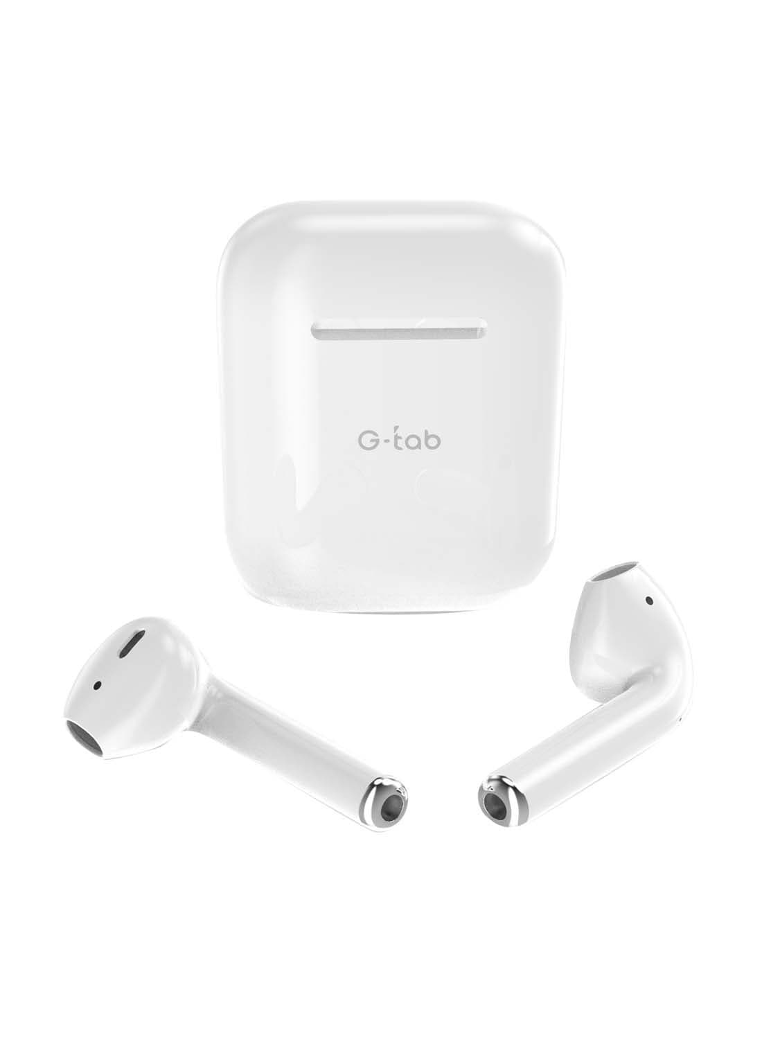 TW3 Pro In-Ear Headphones With Charging Case White