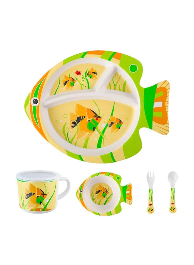 5-Piece Cartoon Dinnerware Set