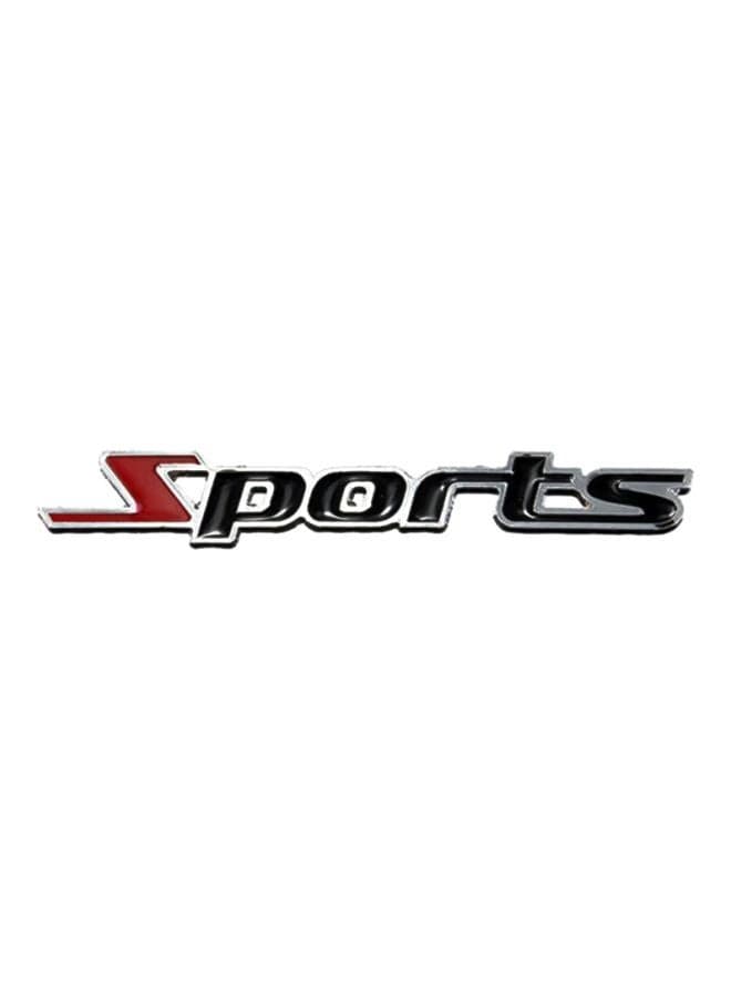 3D Emblem Decal For Sports Car